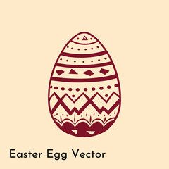 easter egg vector illustration 