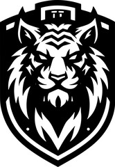 Gamer Emblem Black and White 