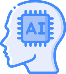 humanoid illustration on a white background     