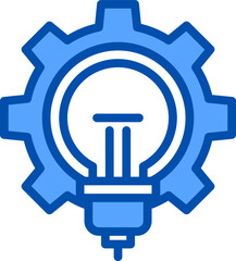 idea illustration on a white background     