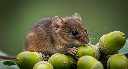 Autumn's Tiny Treasure Hunter AI Generated