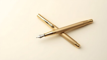 Gold antique pen