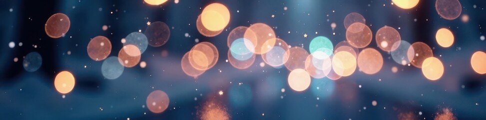 Naklejka premium Abstract silver and white bokeh, blurred festive lights , bokeh, luxurious, out of focus