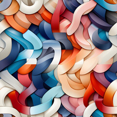 abstract background with colorful waves
