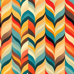 seamless pattern with chevron pattern