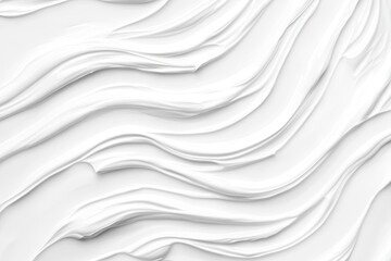 White cosmetic cream texture swirls