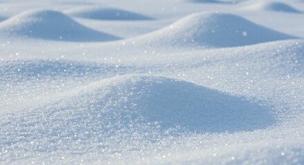 Winter's Gentle Embrace Silent Snowdrifts A Field Of Crystal Diamond Dust Whispers Of Winter Frozen Ripples Sunlit Snow Cold Serenity White Whisper Snow's Soft Song AI Generated