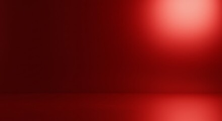 Obraz premium Crimson Glow AI Generated