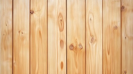 Fototapeta premium Light wood planks wall texture background