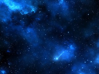 Fototapeta premium Deep space with constellations and nebula, cosmic wonderment concept