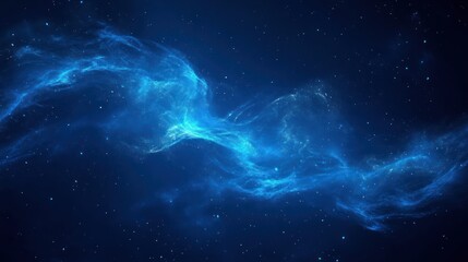A breathtaking display of swirling, luminous nebulae against a backdrop of distant stars.