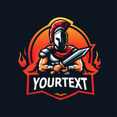 knight sword logo