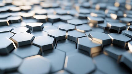 Obraz premium hexagon abstract background