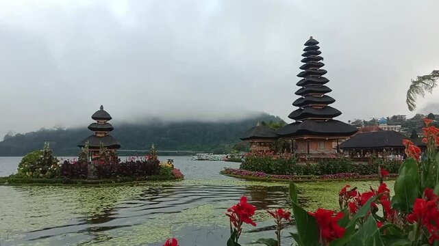 pura in uluwatu bedugul bali indonesia beautiful place