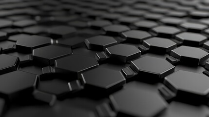 Obraz premium hexagon shape background 