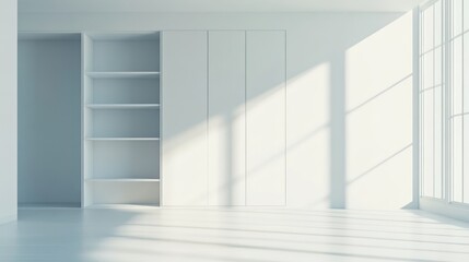 Obraz premium Minimalist modern interior design photo
