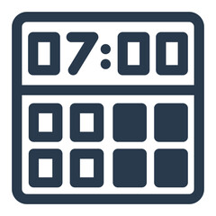 Scoreboard Display Showing Lacrosse Time