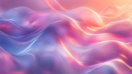 Obraz premium Abstract Flowing Fabric