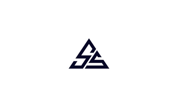 SS initial letter monogram logo