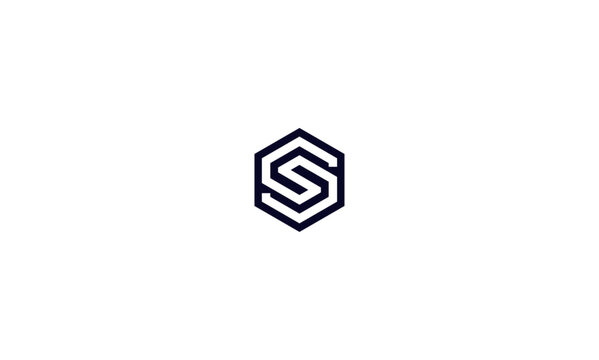 SS initial letter monogram logo