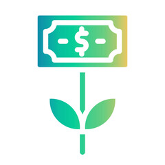 money Gradient icon