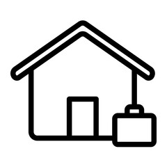 home Line Icon
