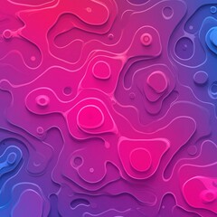 Crimson Tide Topography AI Generated