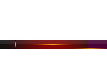 Shiny Lower Third Design for Professional Video Overlays and Broadcast Graphics