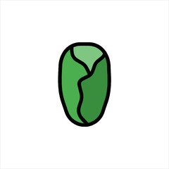 green footprint symbol