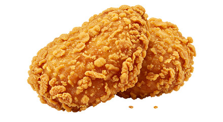 Fried Chicken Drumsticks Isolated on Transparent Background


