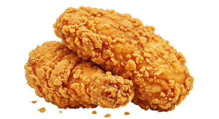 Fried Chicken Drumsticks Isolated on Transparent Background


