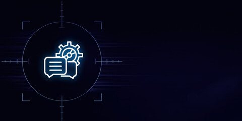 Obraz premium Real-Time FSM Communication Software Development refers to the creation of software solutions that enable real-time communication and management of Field Service Management (FSM) operations