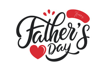 Happy Father's Day typography art Design (8)