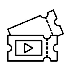 movie ticket icon