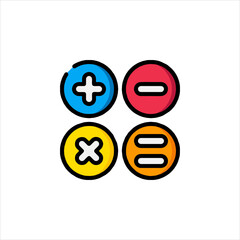 Obraz premium currency icons set