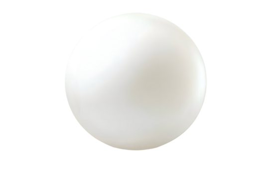 Blank, round, smooth object