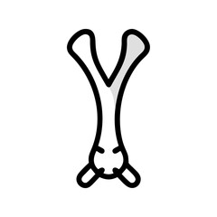 Minimalist grey brushstroke on a black abstract background