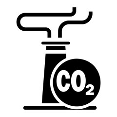 carbon capture Solid icon