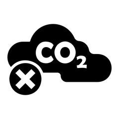 carbon capture Solid icon