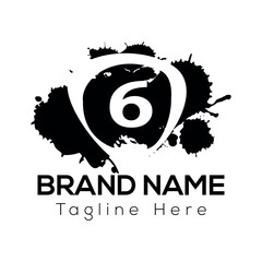 Obraz premium A World War II concept for a company logo could use a strong vector icon as a business symbol in its marketing design with 6 logo design