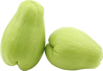 Chayote Isolated From Background 