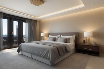 modern islamic interior with