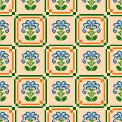 Flowers, leaves, colorful wallpapers, designed for carpet, wallpaper, clothes, wrapping, fabric, cover.