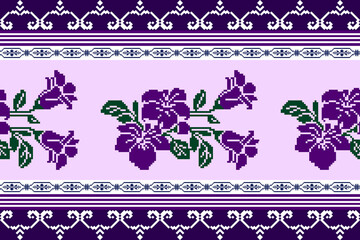 Tribal indian seamless pattern. Color mexican, aztec and maya ornament, ethnic stylish fabric geometric print wallpaper texture vector set. Unique folk, national culture collection
