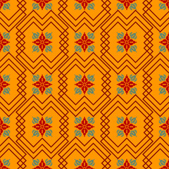 Flowers, leaves, colorful wallpapers, designed for carpet, wallpaper, clothes, wrapping, fabric, cover.
