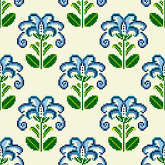 Flowers, leaves, colorful wallpapers, designed for carpet, wallpaper, clothes, wrapping, fabric, cover.