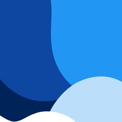 blue winter background