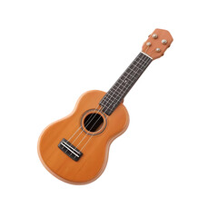 Fototapeta premium acoustic guitar isolated on white