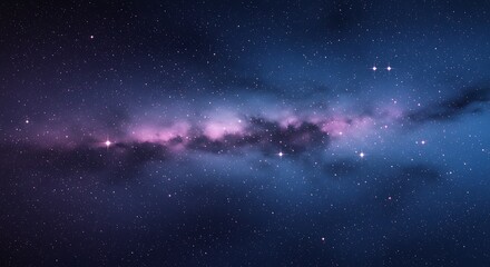 Obraz premium Cosmic River of Dreams AI Generated