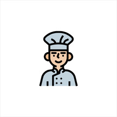 chef with a tray